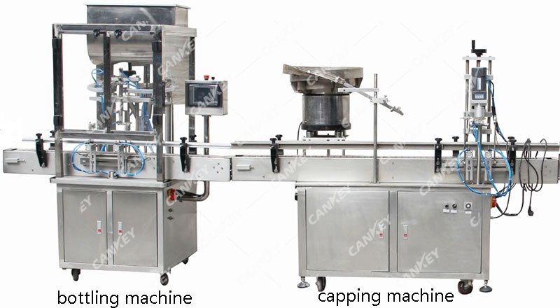 Hot Sauce Filling and Capping Machine