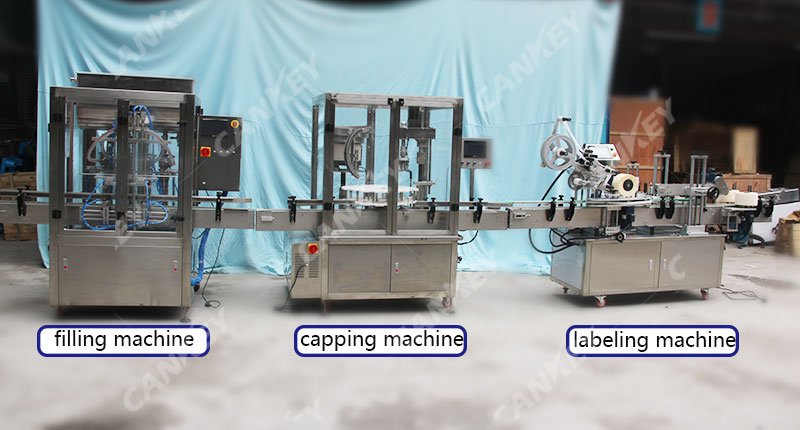 Bottle Filling Capping Machine