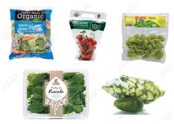 Ways to pack vegetables