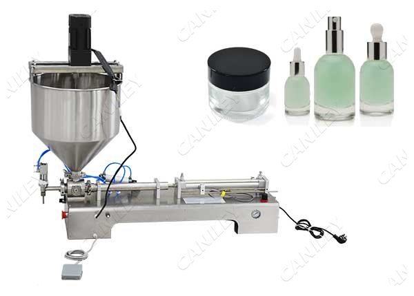semi automatic cosmetic filling machine