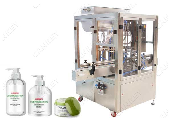 Autoamtic cosmetic filling machine