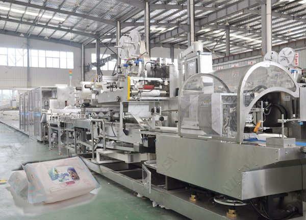 Wet wipes manufacturing process