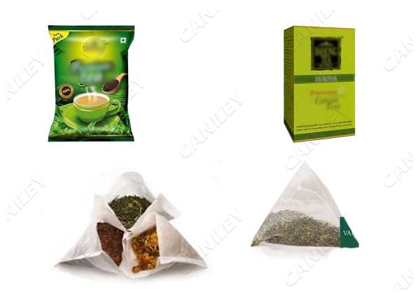 Types of tea packing