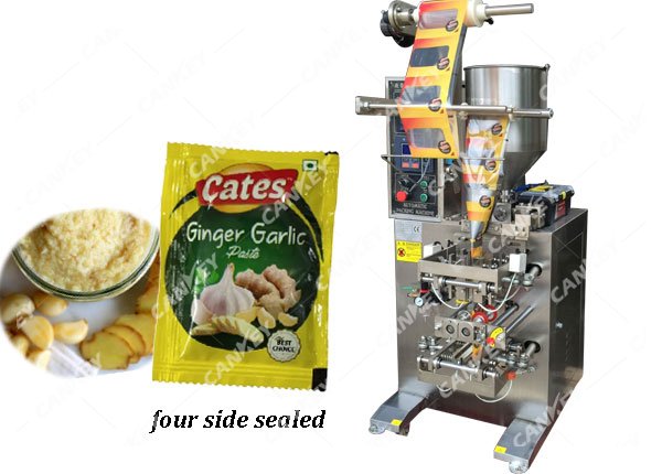 Ginger Garlic Paste Packing Machine